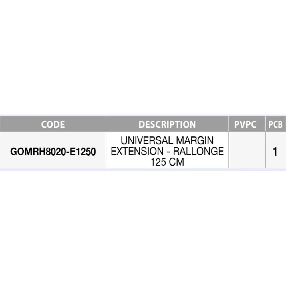 Universal Margin Extension 2 Universal Margin Extension - Image 2